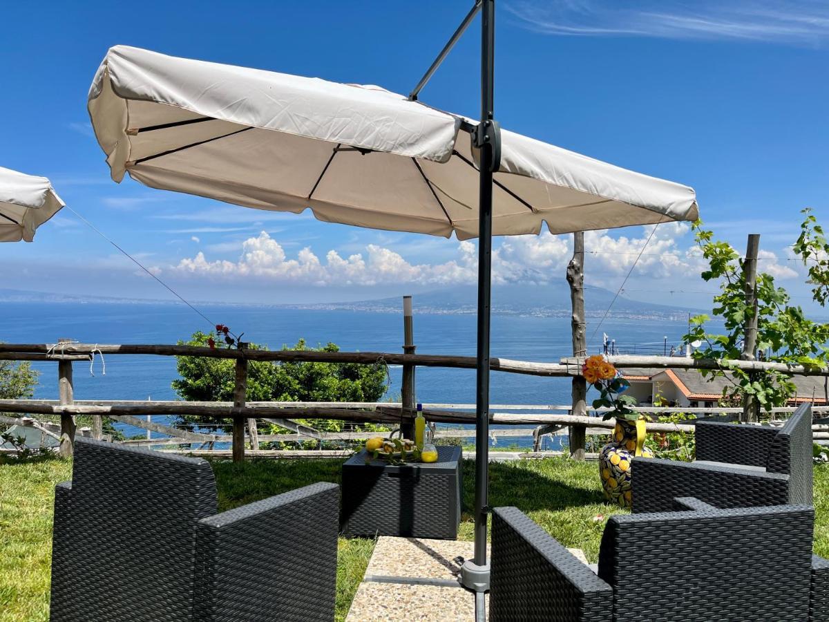 La Badia Montechiaro - Breathtaking View Of Sorrento Coast Villa Vico Equense Ngoại thất bức ảnh